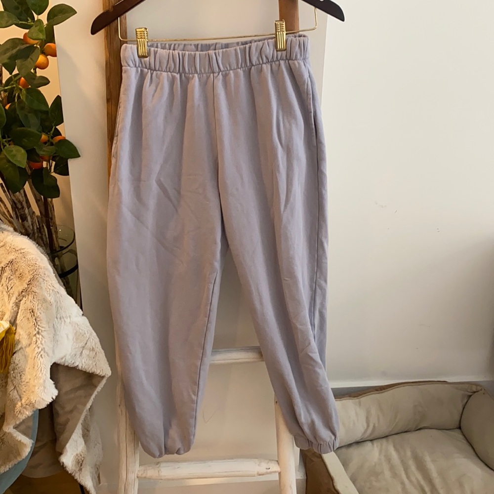 Brandy Melville light blue joggers